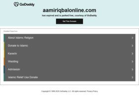 aamiriqbalonline.com preview