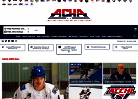 achahockey.org preview