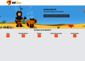acidaudio.fr preview