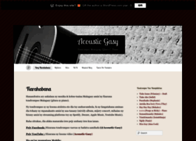 acousticgasy.wordpress.com preview