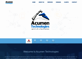 acumentechnologies.net.in preview