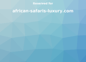 african-safaris-luxury.com preview