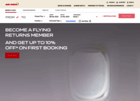 airindia.in preview