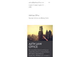 ajithlawoffice.com preview