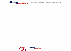 akrongenerics.com preview
