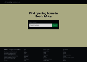 all-opening-hours.co.za preview