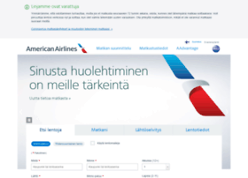 americanairlines.fi preview