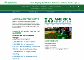 americarecyclesday.org preview