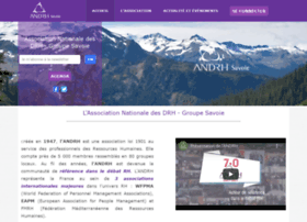 andrh-savoie.fr preview