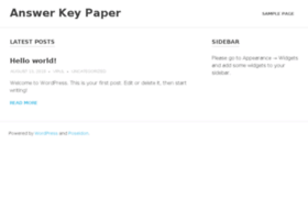 answerkeypaper.in preview