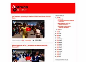 ararunaonline.blogspot.com.br preview