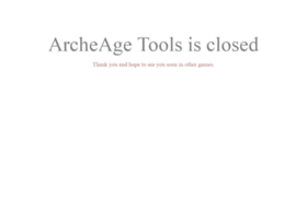 archeagetools.com preview