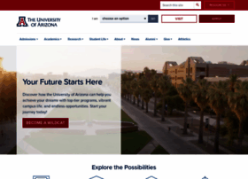 arizona.edu preview