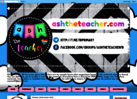 ashtheteacher.blogspot.com preview