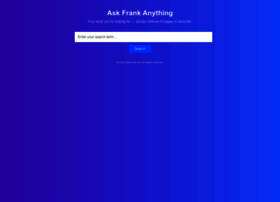 askfrank.net preview