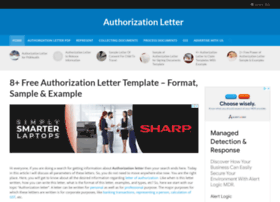 authorizationletter.net preview