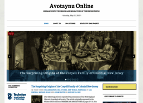 avotaynuonline.com preview