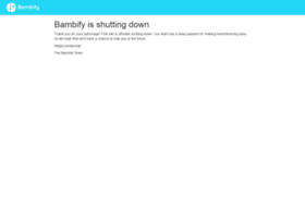 bambify-staging.herokuapp.com preview