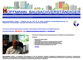 bausachverstaendiger-hoffmann.de preview