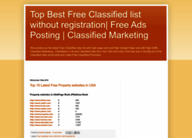best-free-classifieds-sites-lists.blogspot.in preview