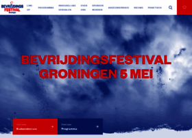 bevrijdingsfestivalgroningen.nl preview