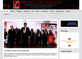 biyanilawcollege.com preview