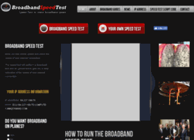 broadbandspeedtest.co.uk preview