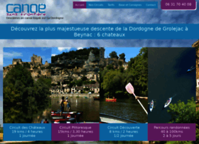 canoe-kayak-dordogne.fr preview