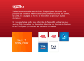 canoe.ca preview