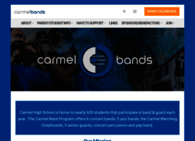 carmelbands.org preview