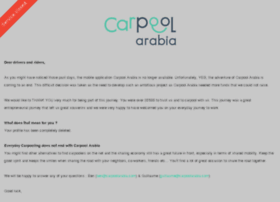 carpoolarabia.com preview