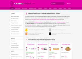 casinosfreak.com preview