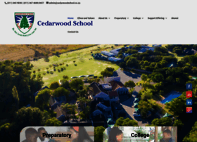 cedarwoodschool.co.za preview