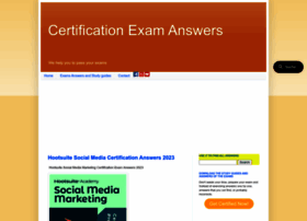 certificationexamanswers.blogspot.com preview