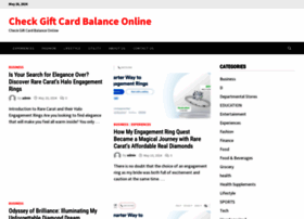 checkgiftcardbalanceonline.com preview
