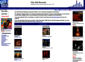 cityhallrecords.com preview