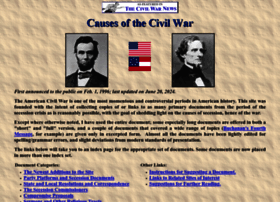 civilwarcauses.org preview