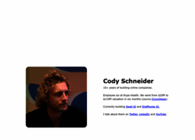 codyschneider.com preview
