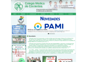 colegiomedicodecorrientes.org preview