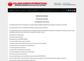 collegehorizon.org preview