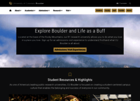 colorado.edu preview