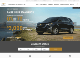 commonwealthchevrolet.com preview
