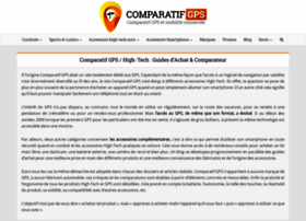 comparatifgps.fr preview