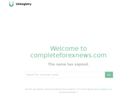 completeforexnews.com preview