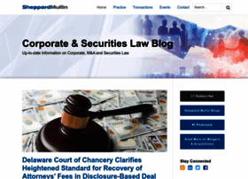 corporatesecuritieslawblog.com preview