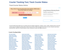couriertrackingtool.in preview
