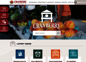 cranberrytownship.org preview