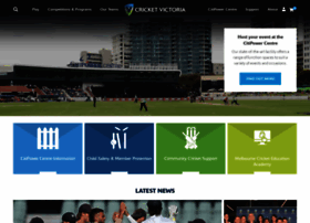 cricketvictoria.com.au preview