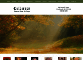 culbersonfuneralhome.com preview