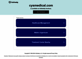 cysmedical.com preview